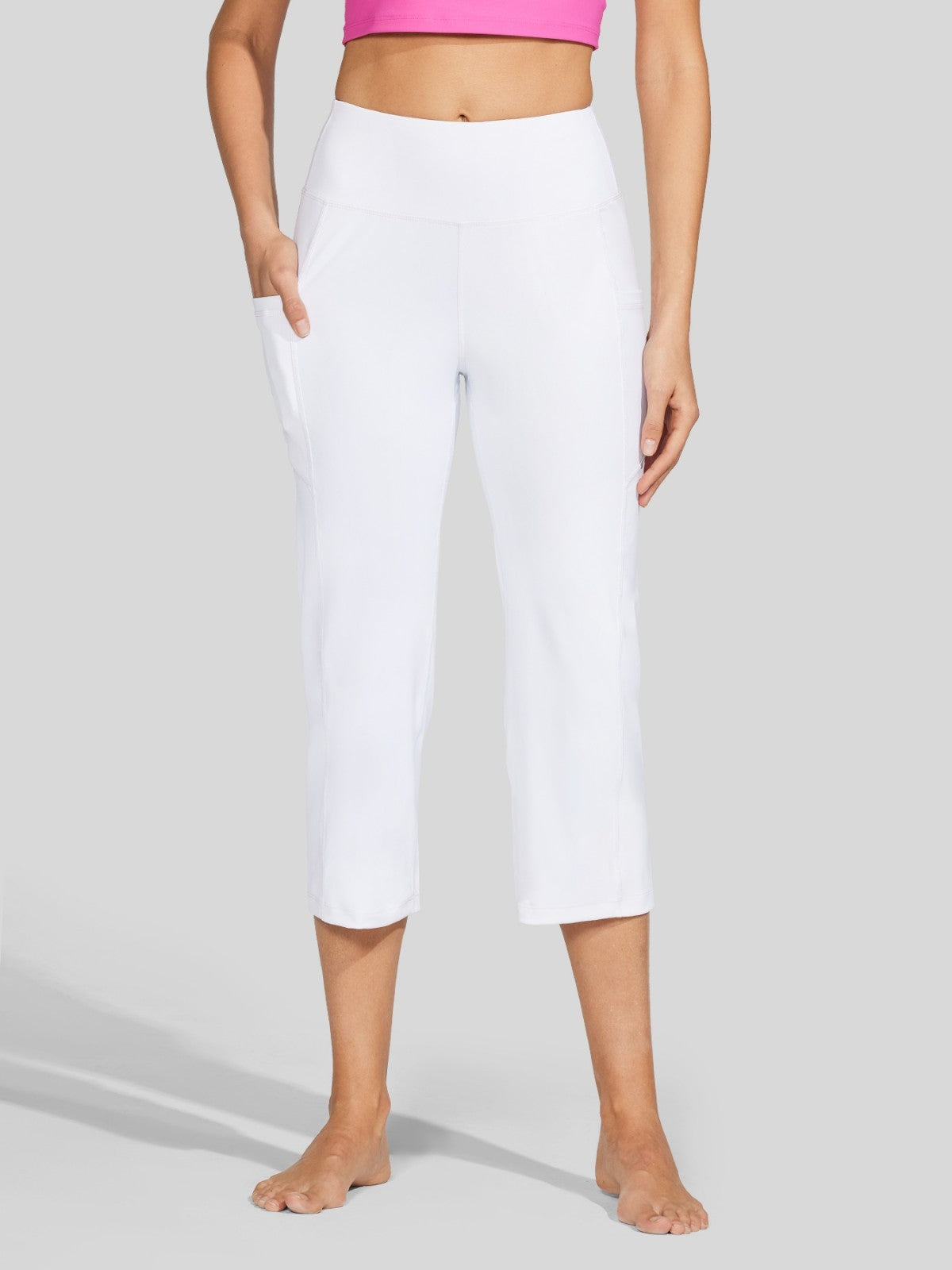 Women's Straight Leg Capris Pants
