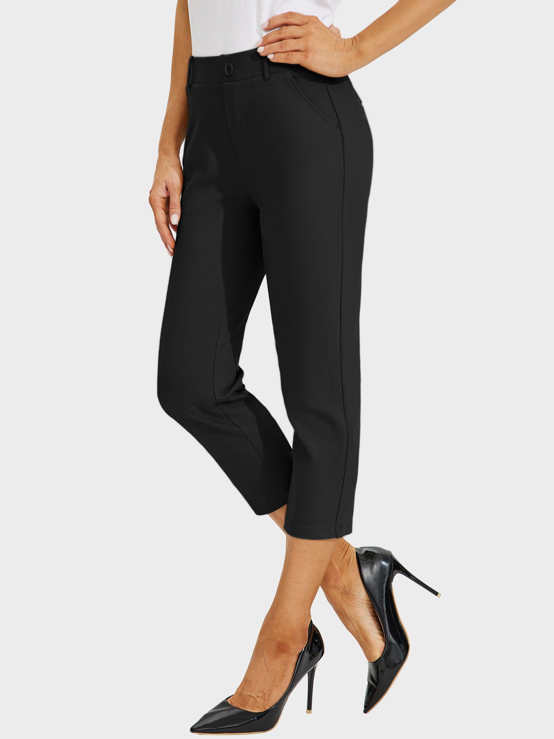 Women's Stretch Yoga Dress Capri Pants