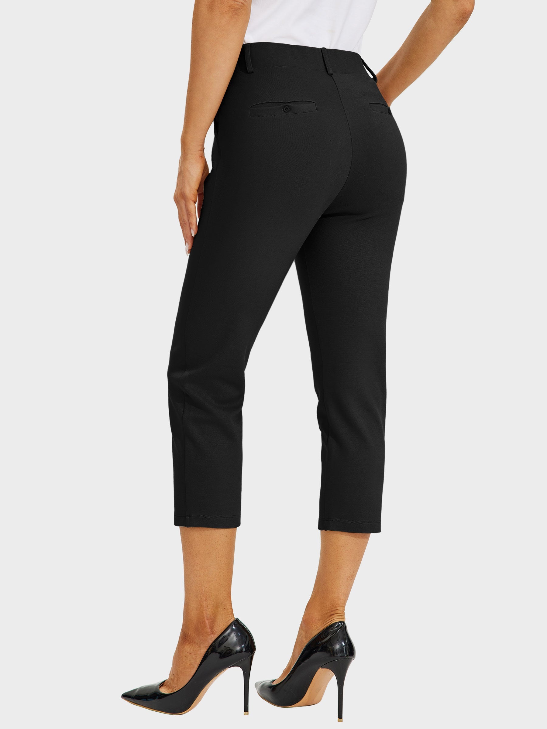 Women's Stretch Yoga Dress Capri Pants