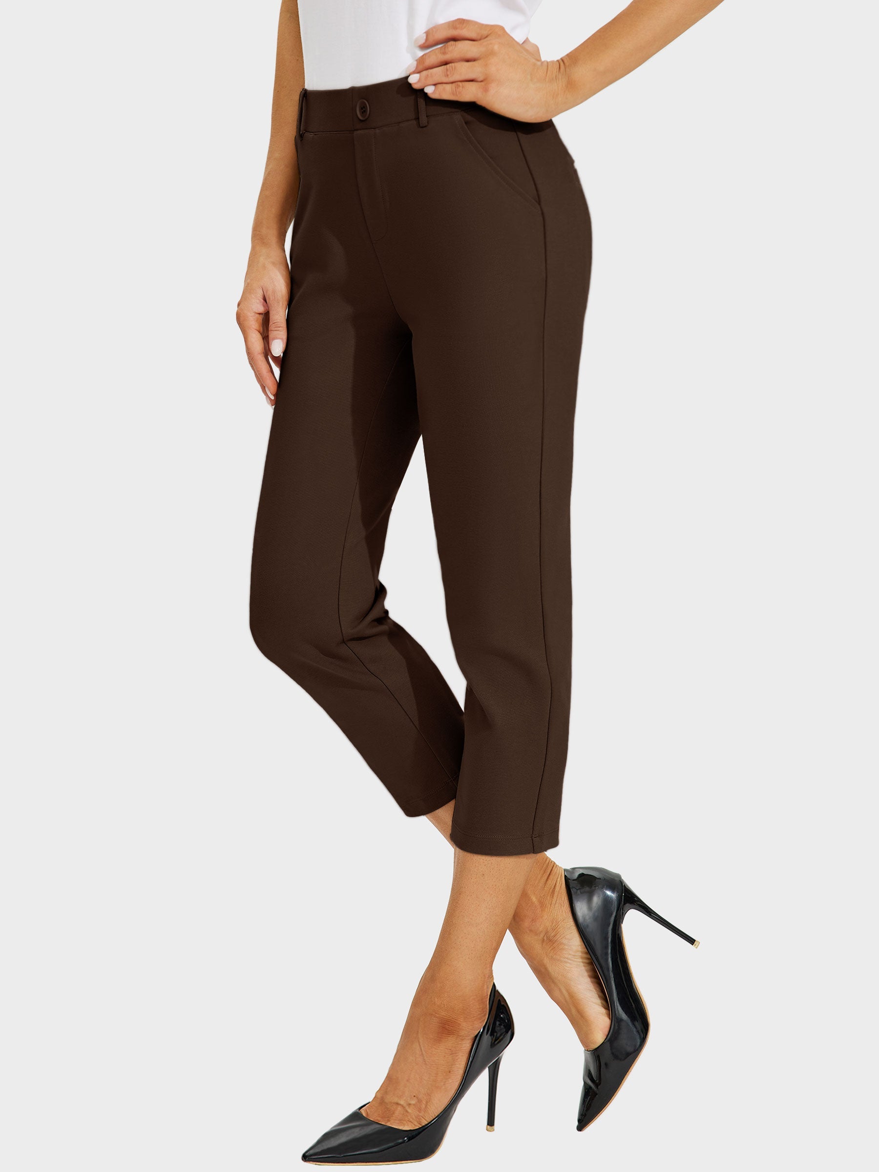 Women's Stretch Yoga Dress Capri Pants
