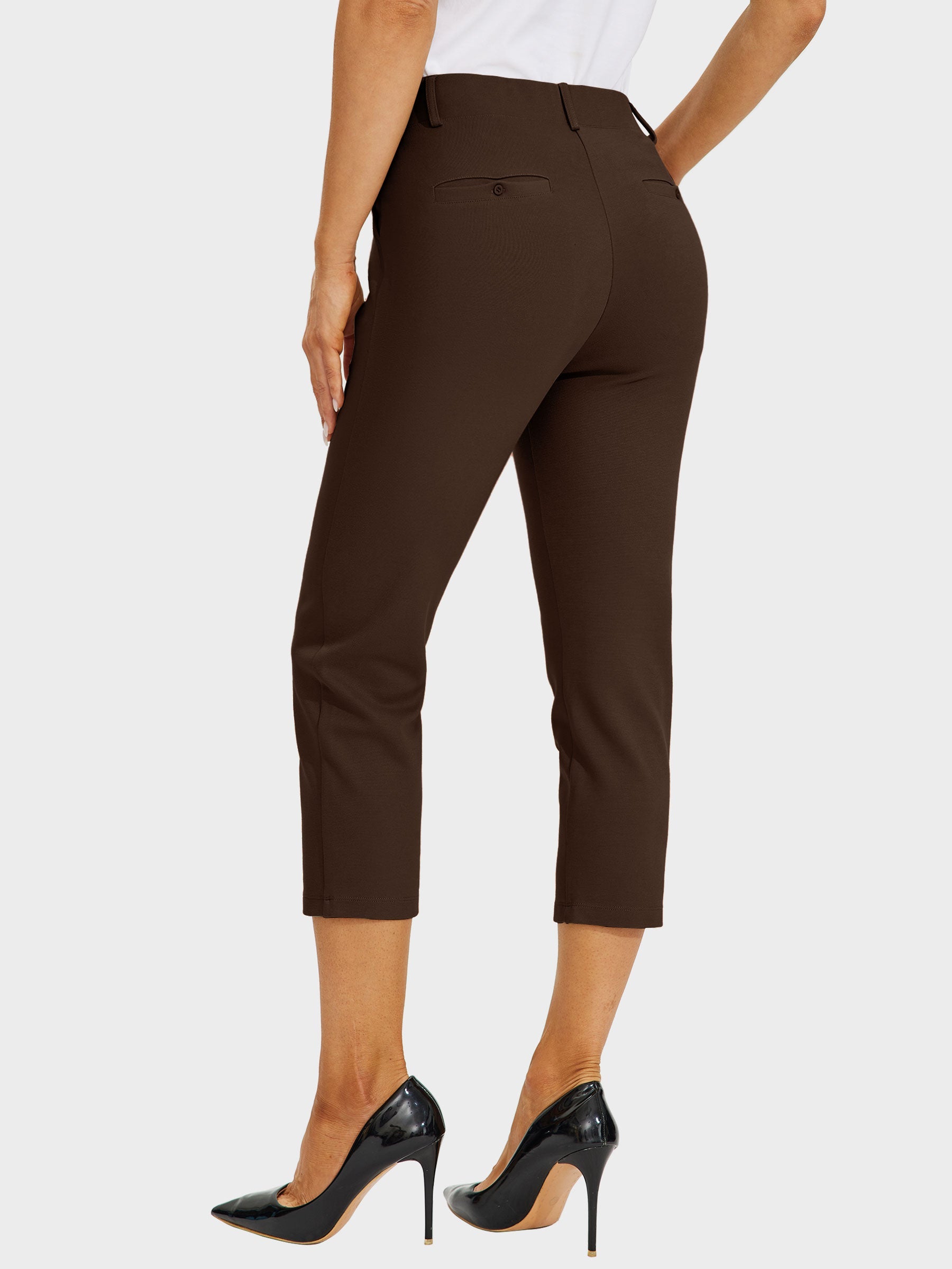 Women's Stretch Yoga Dress Capri Pants