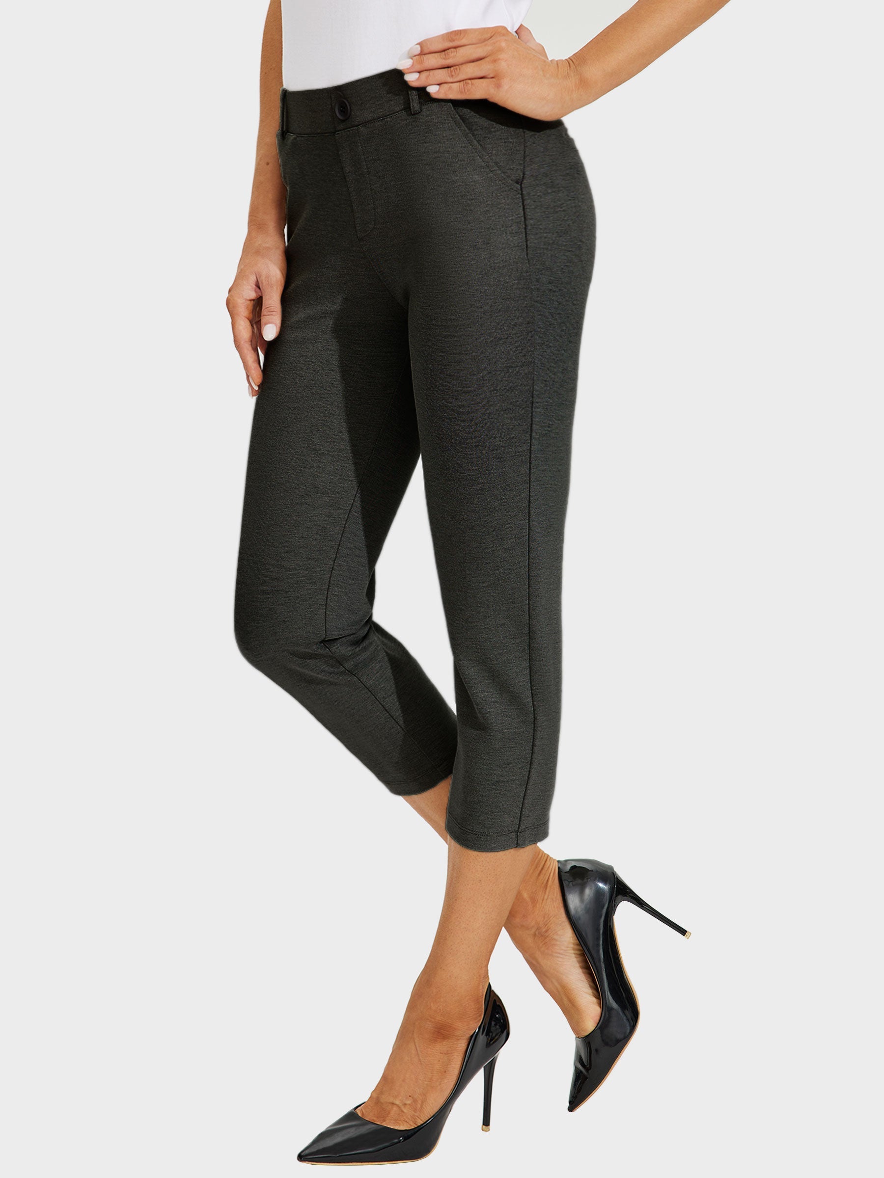 Women's Stretch Yoga Dress Capri Pants
