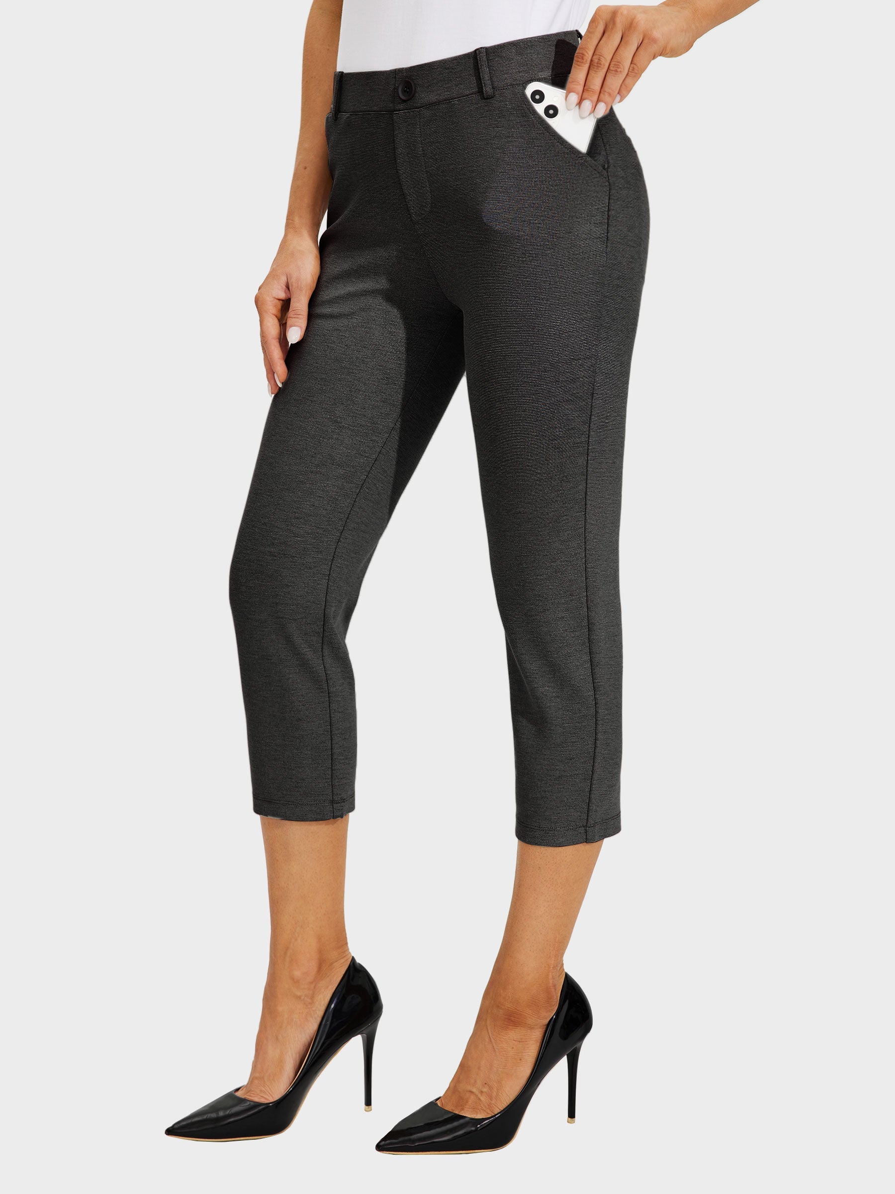 Women's Stretch Yoga Dress Capri Pants