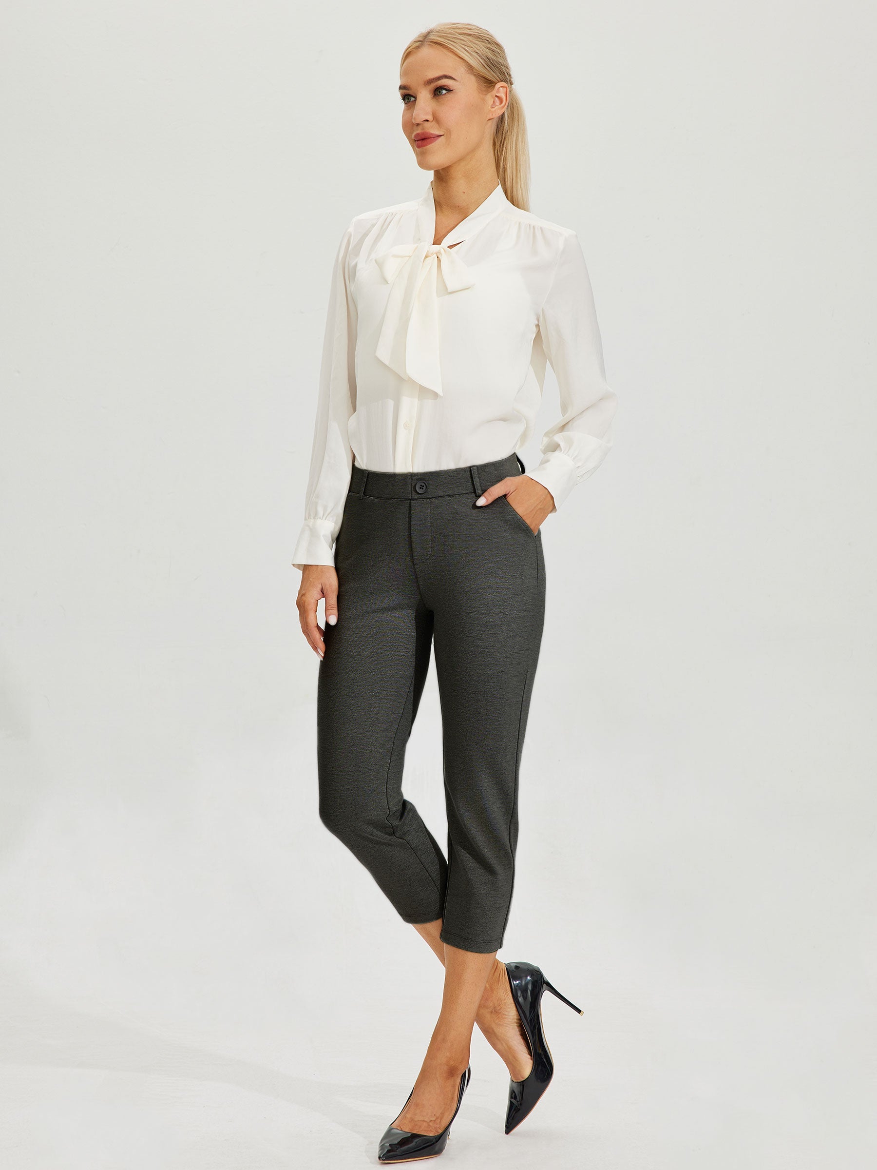 Women's Stretch Yoga Dress Capri Pants