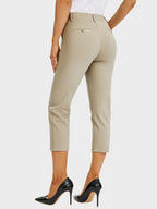 Women's Stretch Yoga Dress Capri Pants