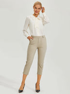 Women's Stretch Yoga Dress Capri Pants