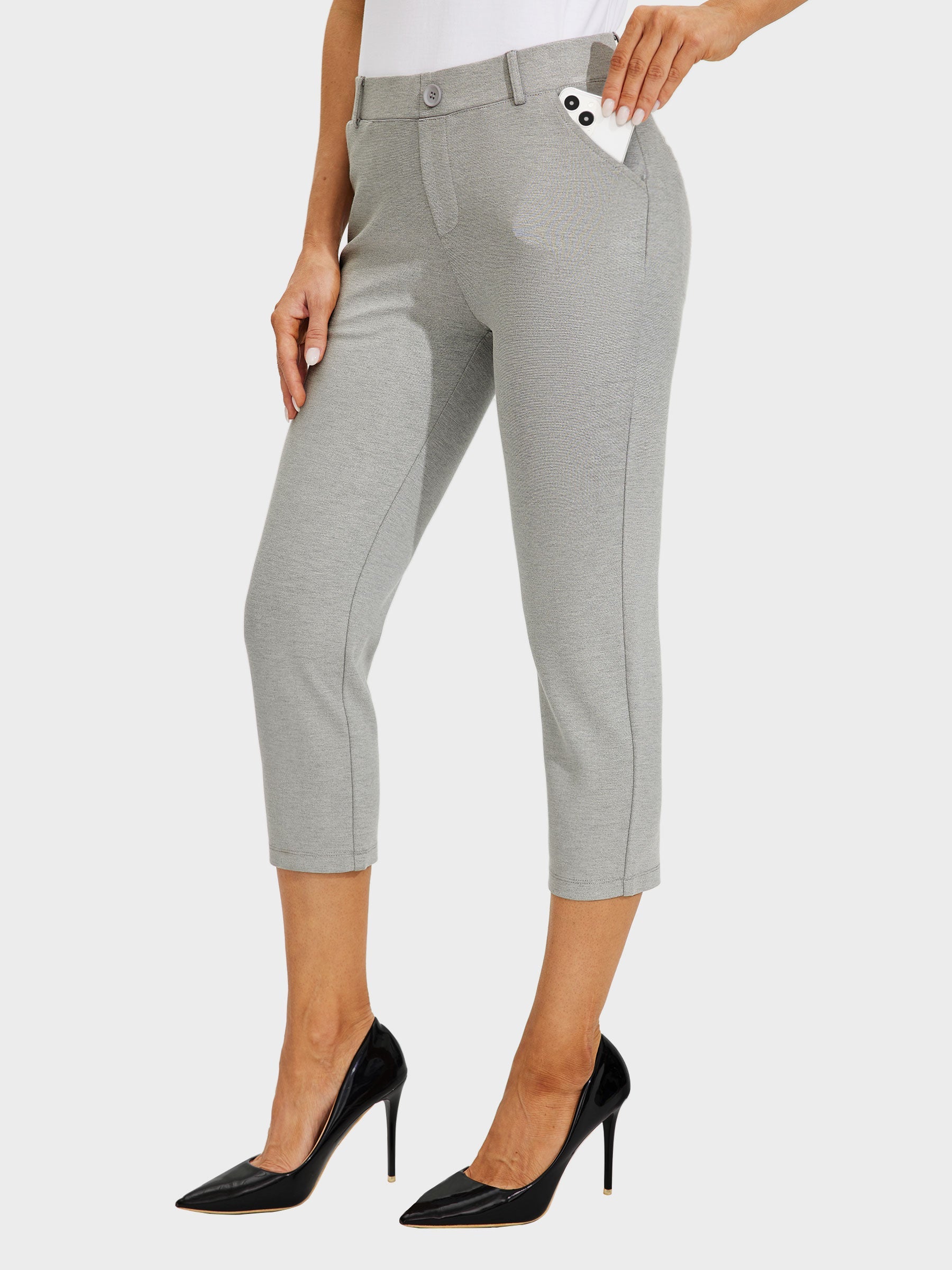 Women's Stretch Yoga Dress Capri Pants