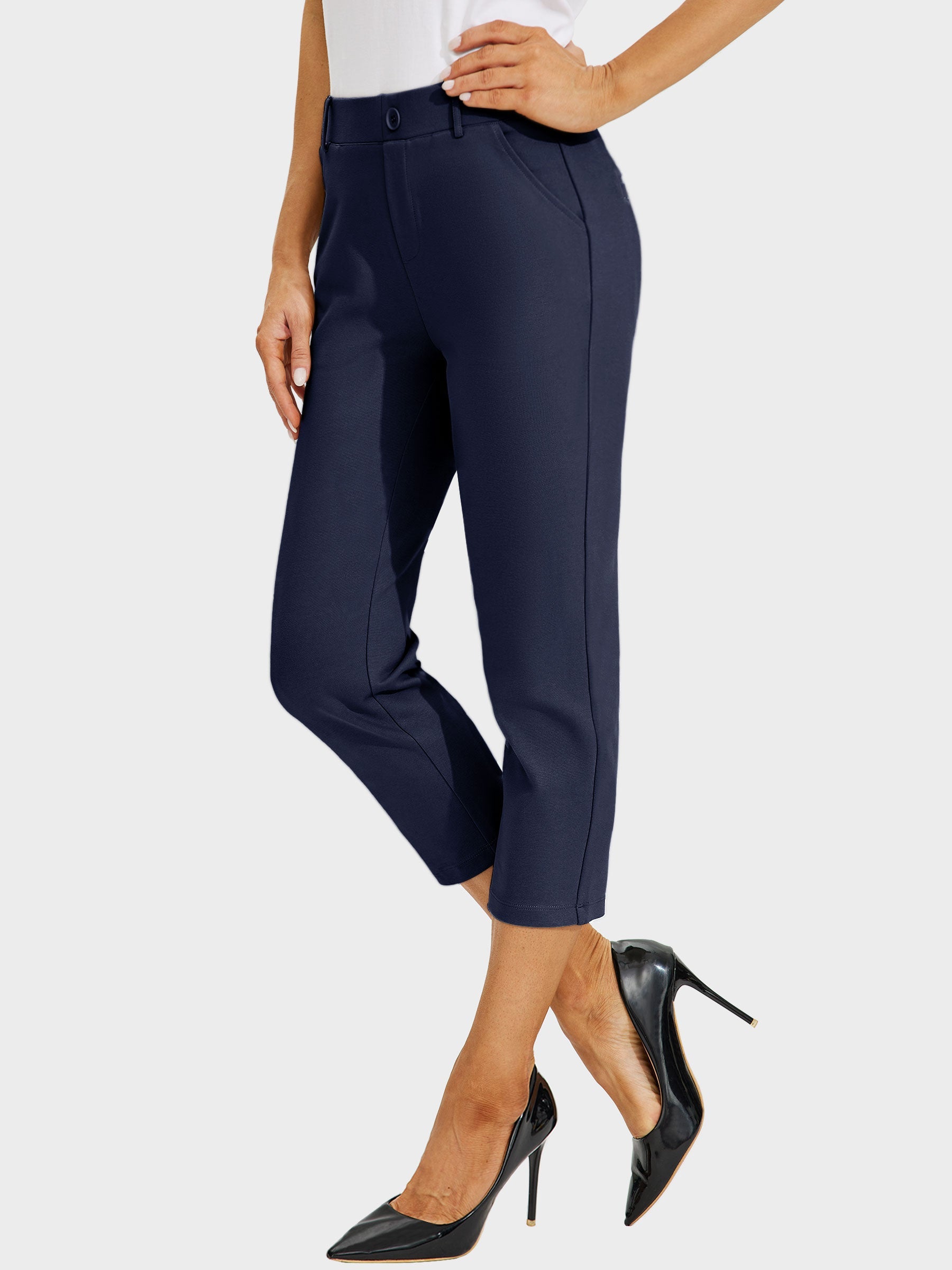 Women's Stretch Yoga Dress Capri Pants
