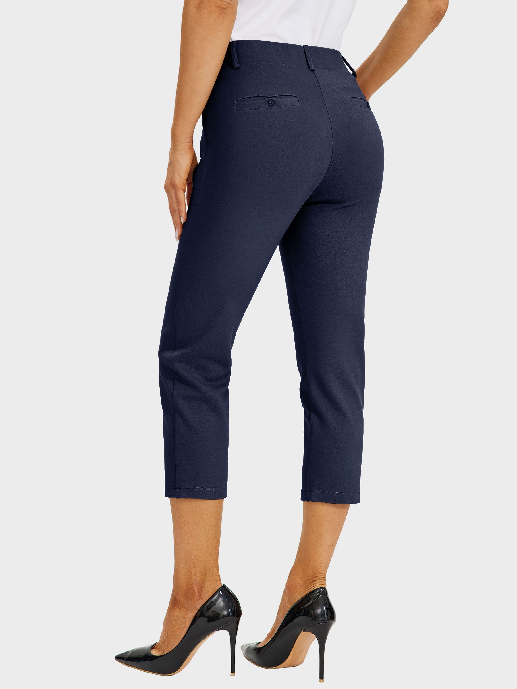 Women's Stretch Yoga Dress Capri Pants