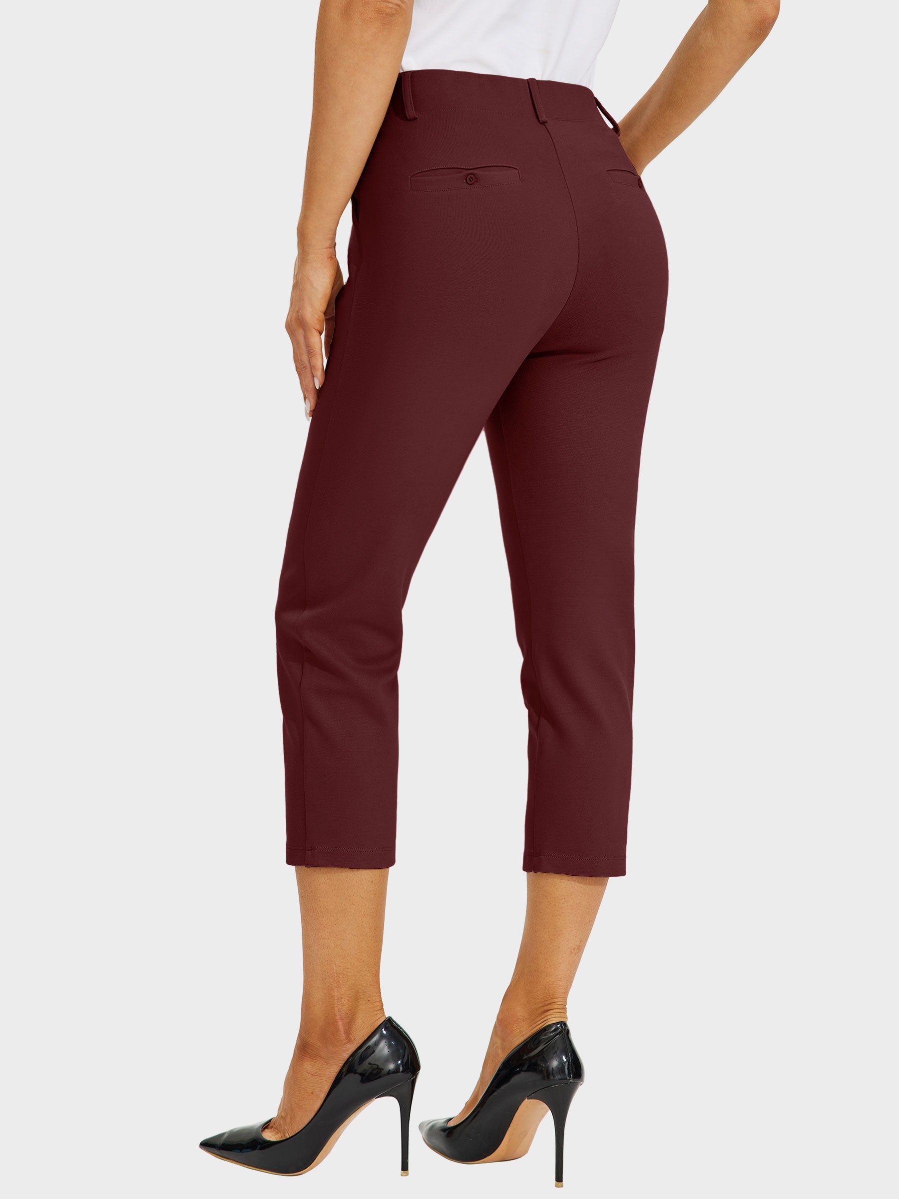 Women's Stretch Yoga Dress Capri Pants