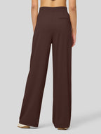 Women's Stretchy Wide Leg Slacks