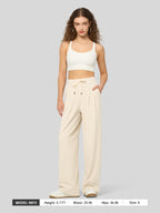 Women's Stretchy Wide Leg Slacks