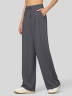 Women's Stretchy Wide Leg Slacks