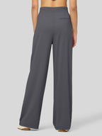 Women's Stretchy Wide Leg Slacks
