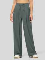 Women's Stretchy Wide Leg Slacks