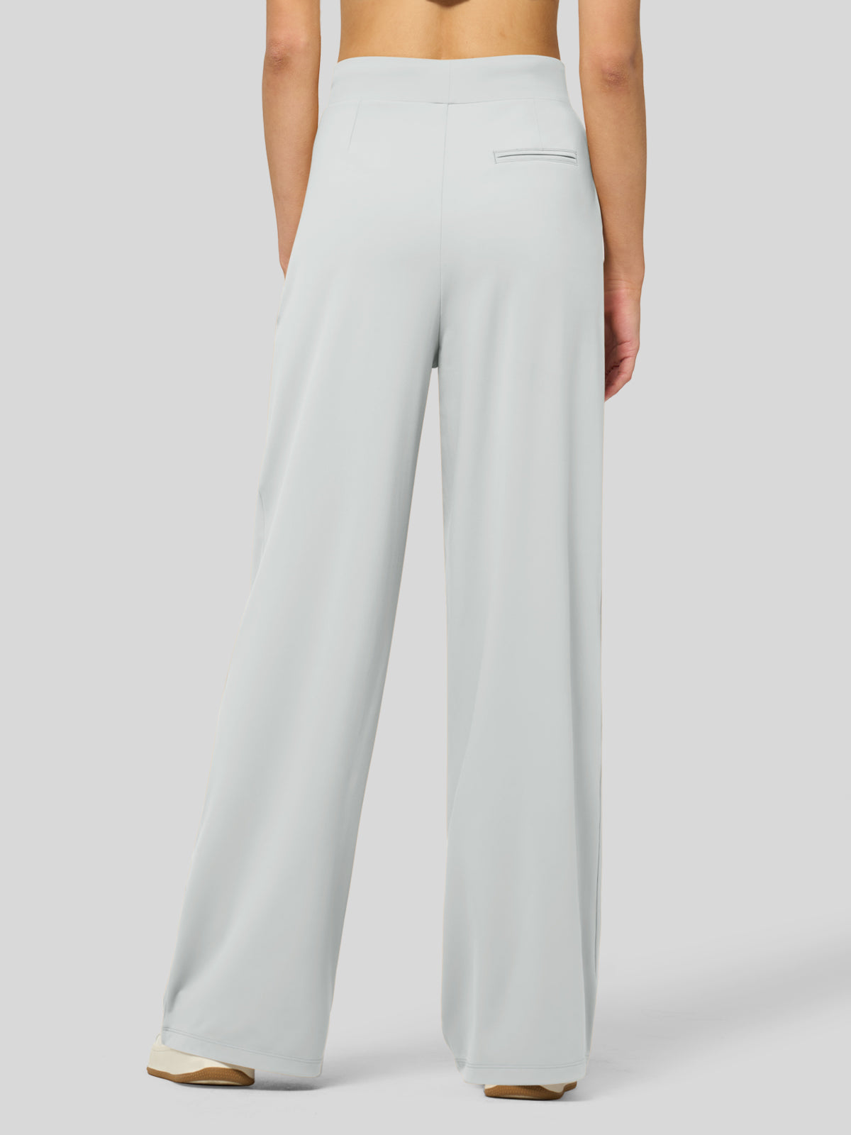 Women's Stretchy Wide Leg Slacks
