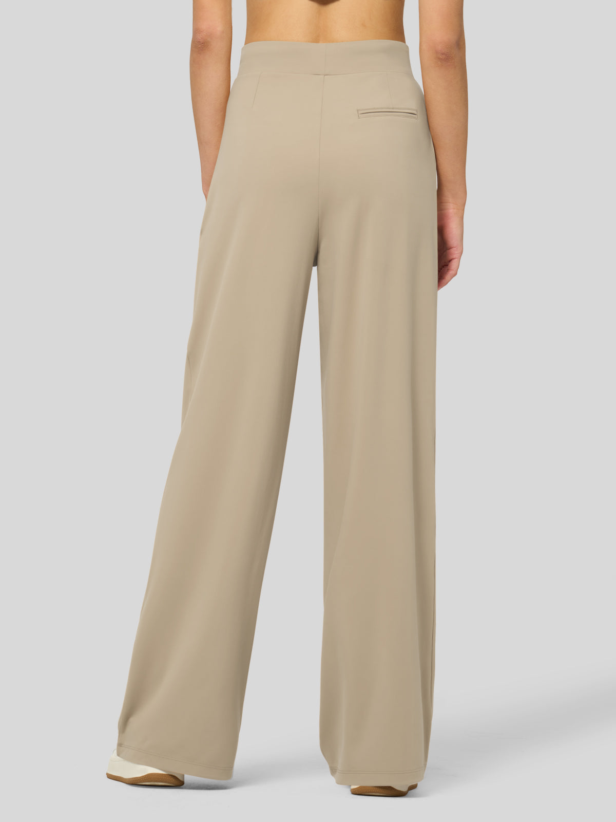 Women's Stretchy Wide Leg Slacks