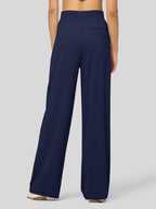 Women's Stretchy Wide Leg Slacks