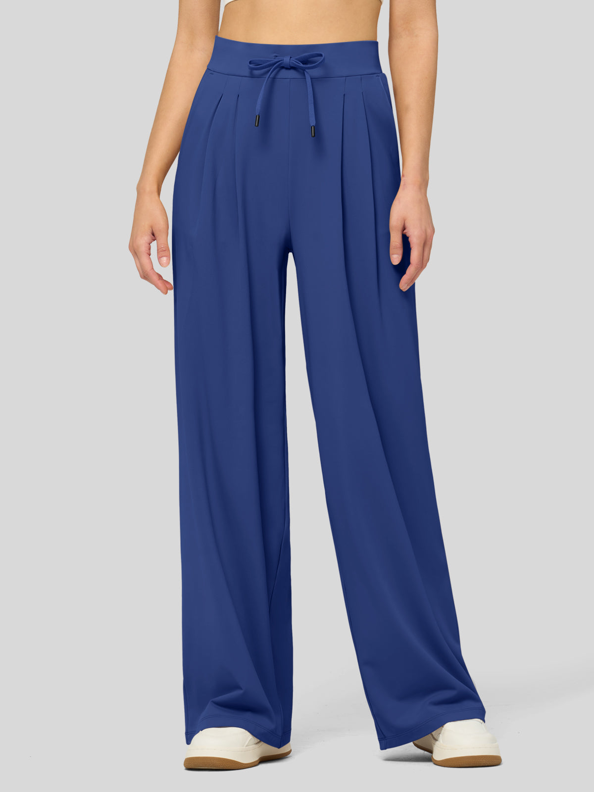 Women's Stretchy Wide Leg Slacks
