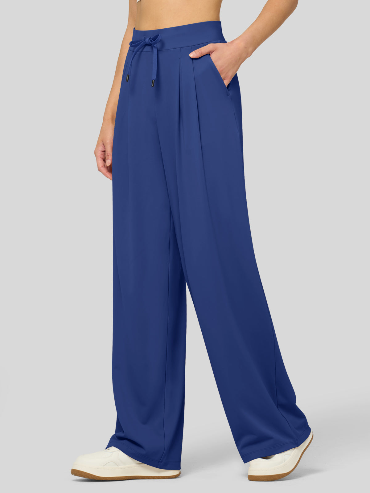 Women's Stretchy Wide Leg Slacks