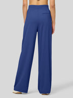 Women's Stretchy Wide Leg Slacks