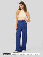 Women's Stretchy Wide Leg Slacks