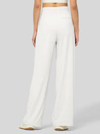 Women's Stretchy Wide Leg Slacks