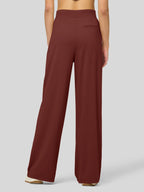 Women's Stretchy Wide Leg Slacks