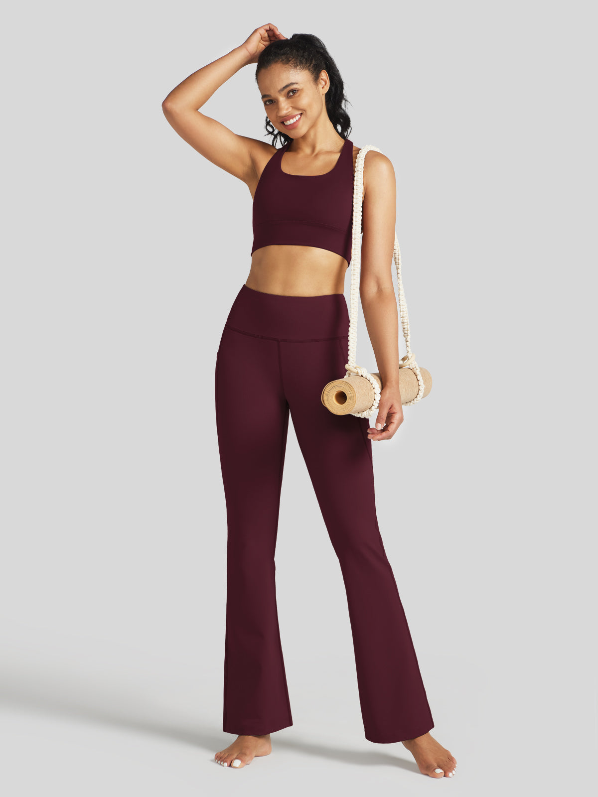 Women's Stretchy Yoga Pants Bootcut