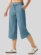 Women's Ultra-light Wide Leg Capri Pants
