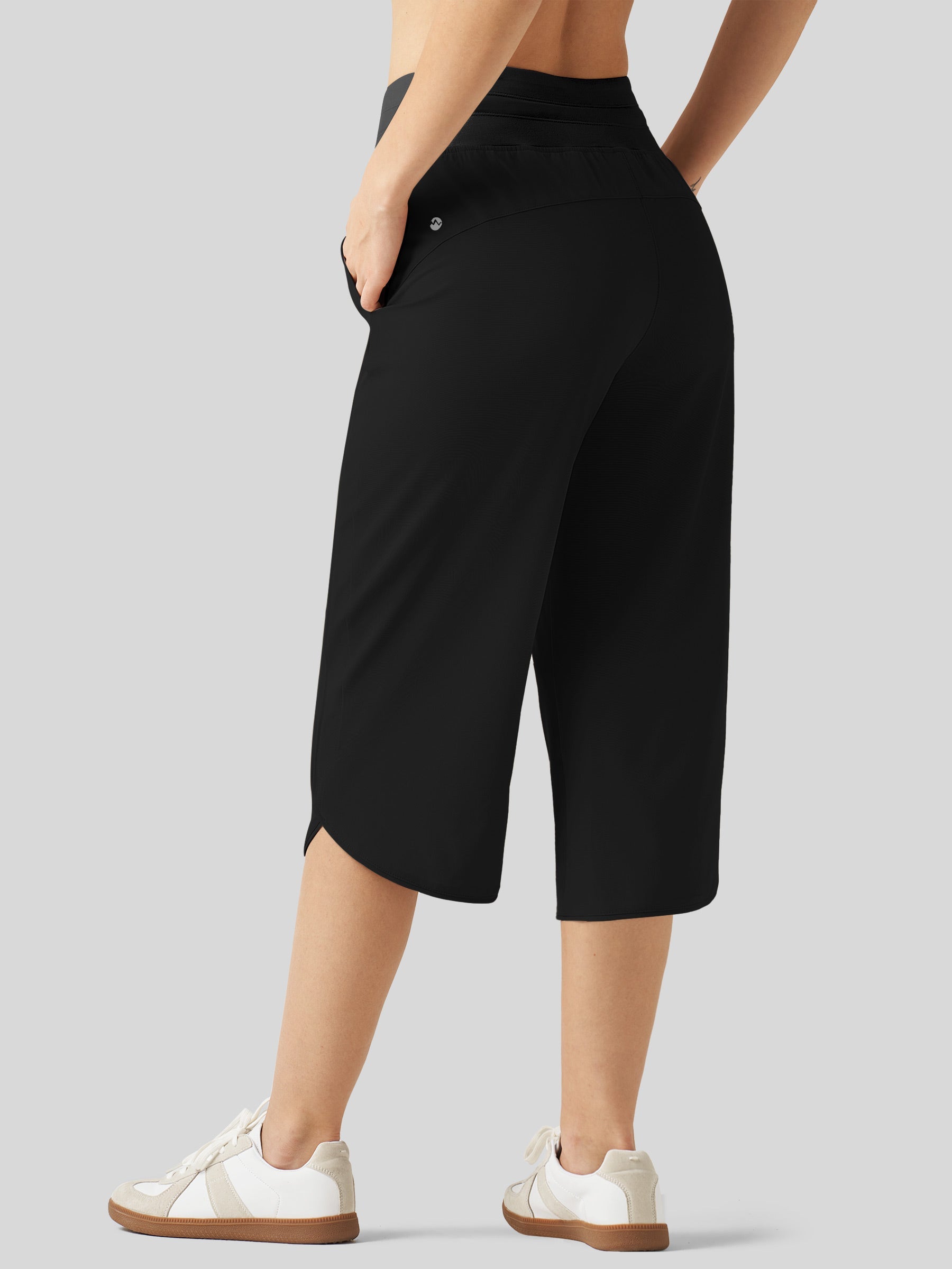 Women's Ultra-light Wide Leg Capri Pants