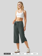 Women's Ultra-light Wide Leg Capri Pants