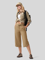 Women's Ultra-light Wide Leg Capri Pants