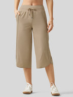 Women's Ultra-light Wide Leg Capri Pants