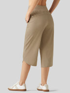 Women's Ultra-light Wide Leg Capri Pants