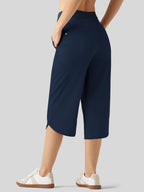 Women's Ultra-light Wide Leg Capri Pants