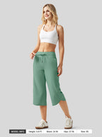 Women's Ultra-light Wide Leg Capri Pants