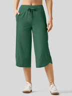 Women's Ultra-light Wide Leg Capri Pants