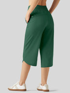 Women's Ultra-light Wide Leg Capri Pants