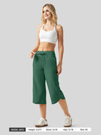 Women's Ultra-light Wide Leg Capri Pants