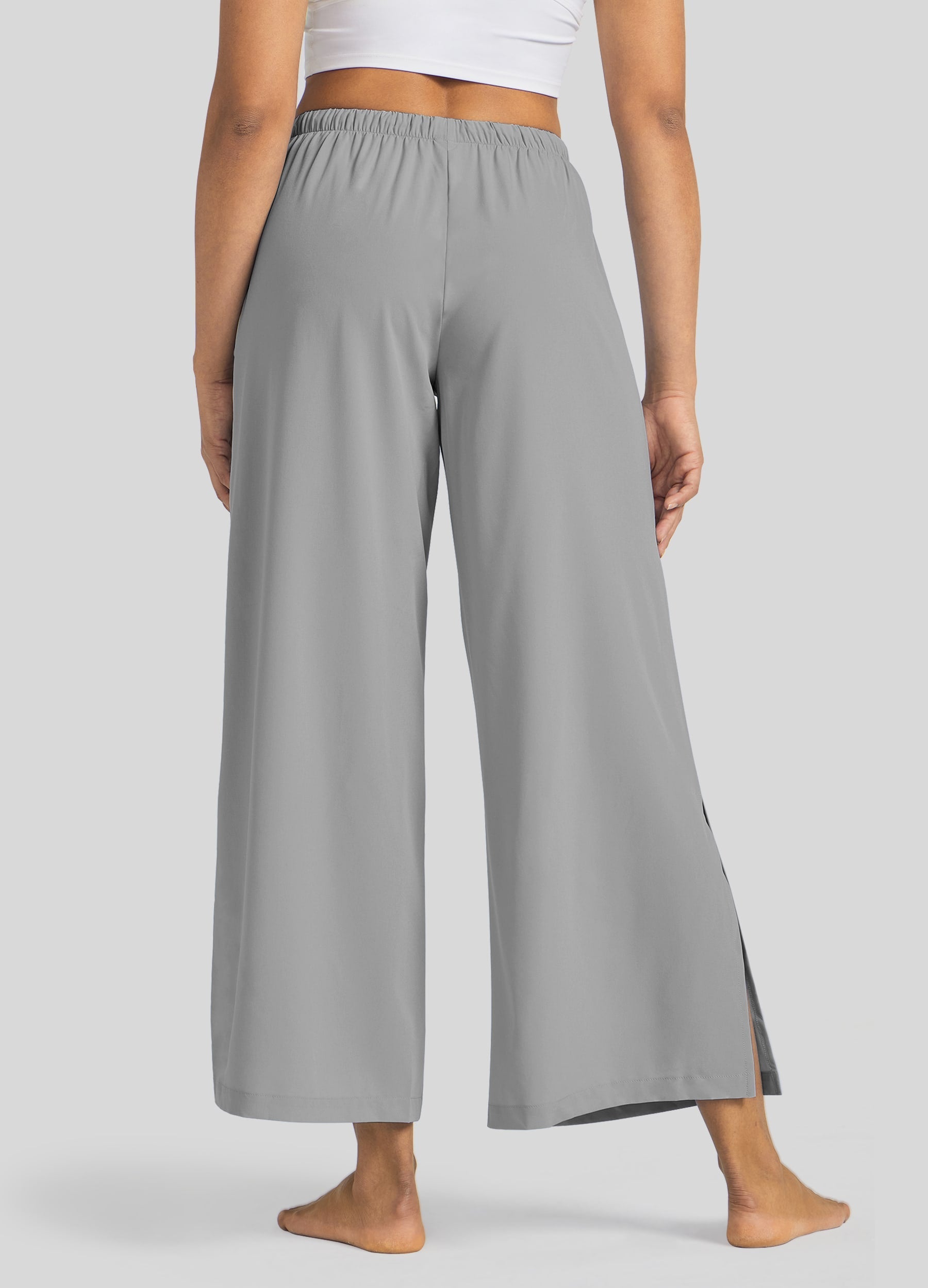 Women's Wide-Leg Cropped Pants