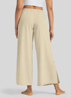 Women's Wide-Leg Cropped Pants
