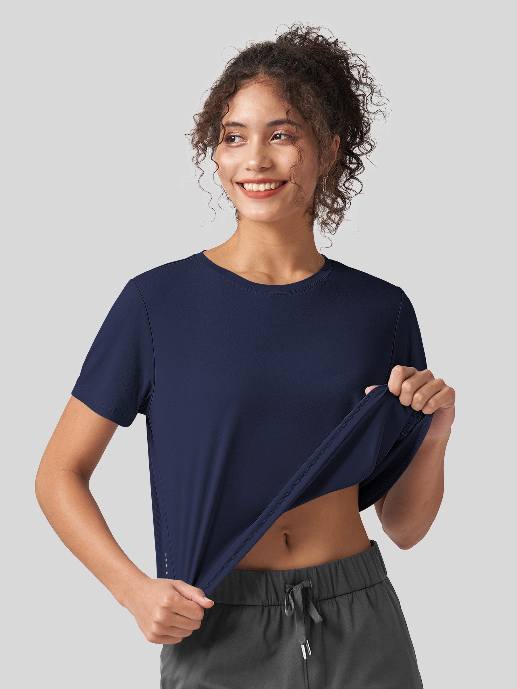 Women's Workout Tops Athletic Shirts