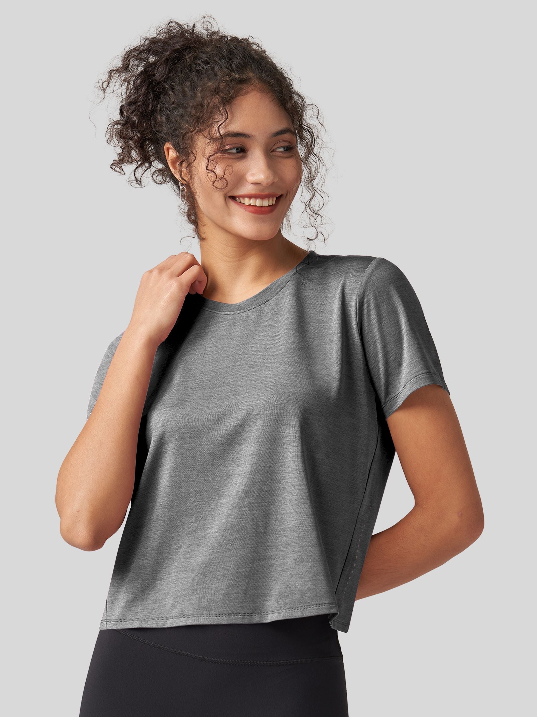 Women's Workout Tops Athletic Shirts