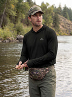 Men's Sun Protection Long Sleeve Shirts with Hood