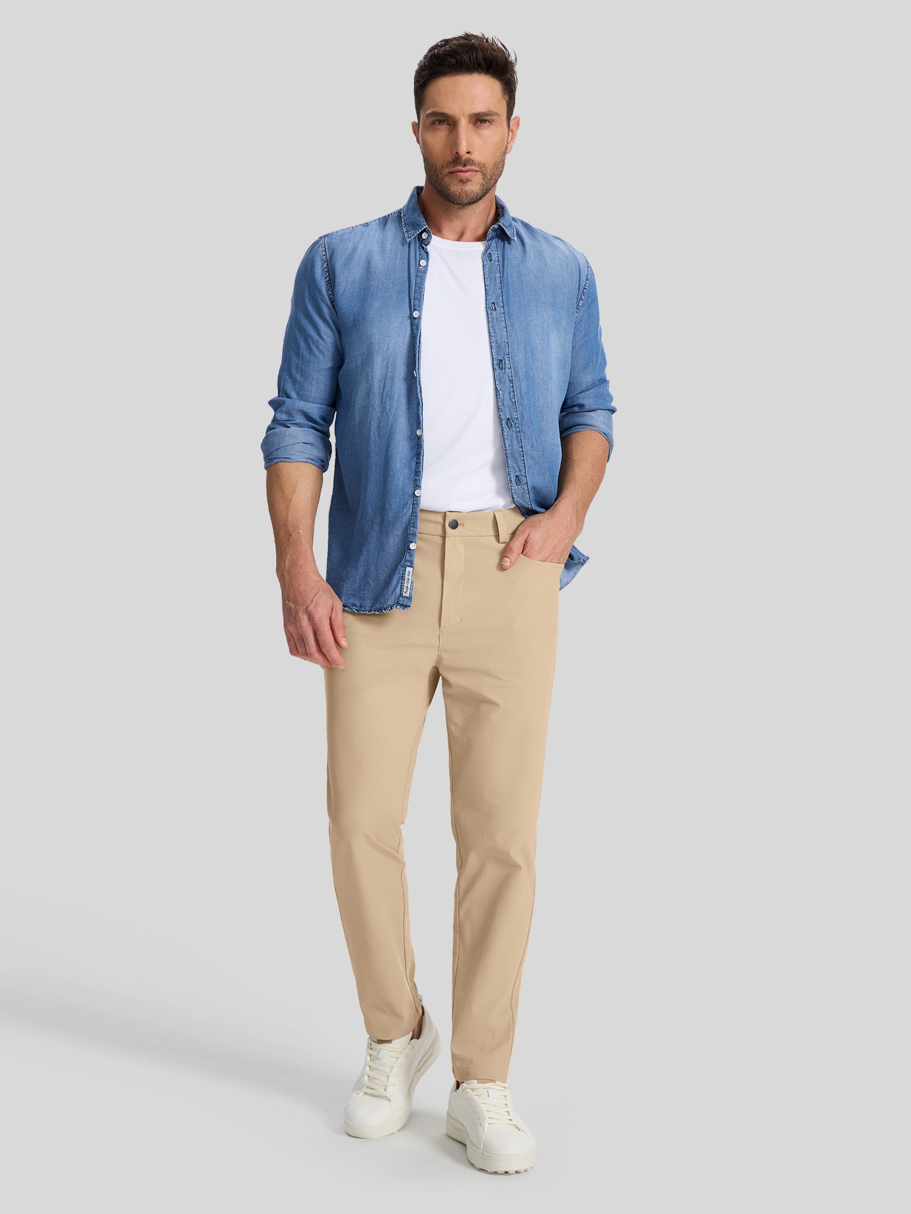Men's Performance Fit Dress Pants 28 Inch