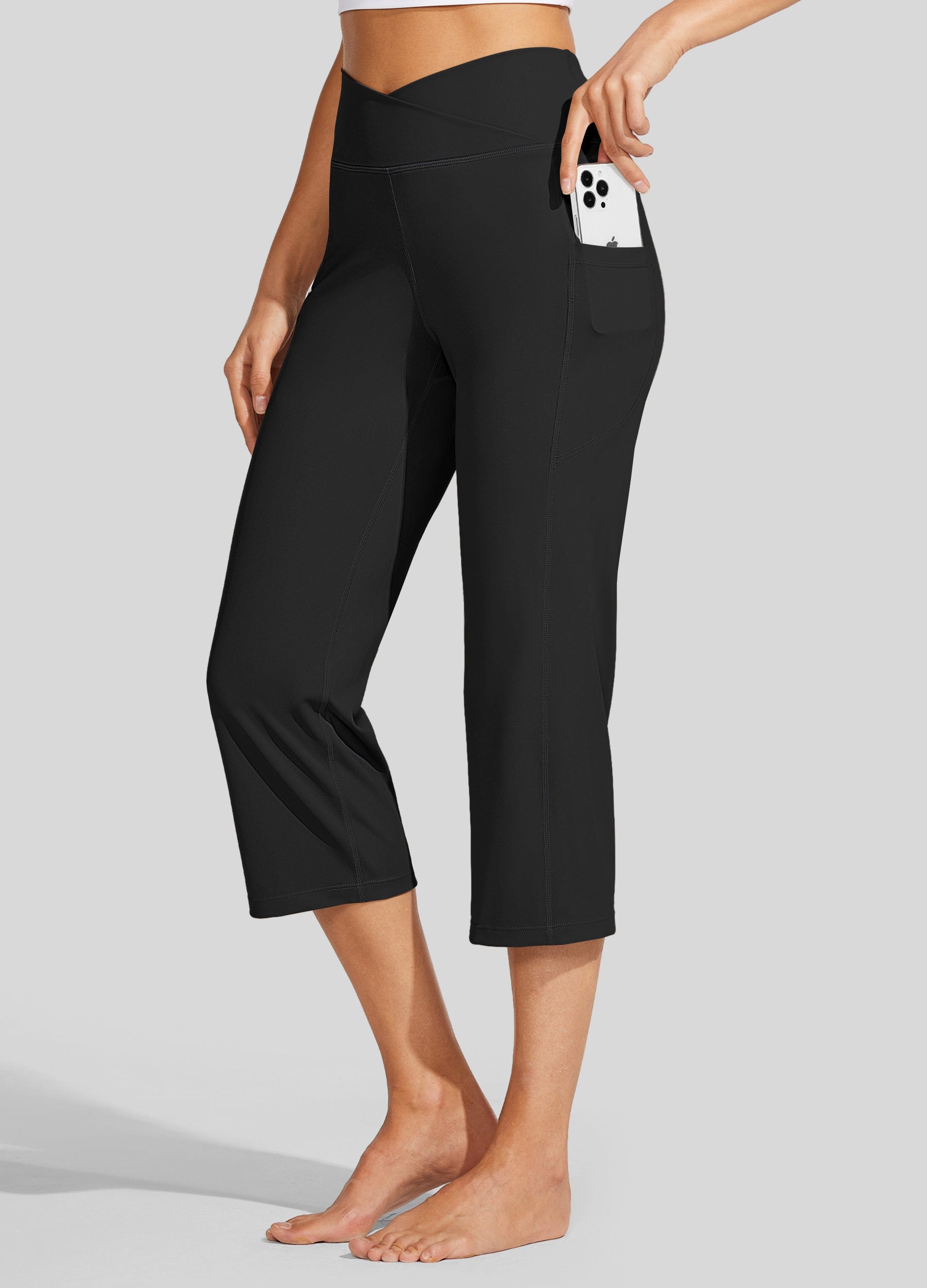 Women's Crossover Yoga Capris