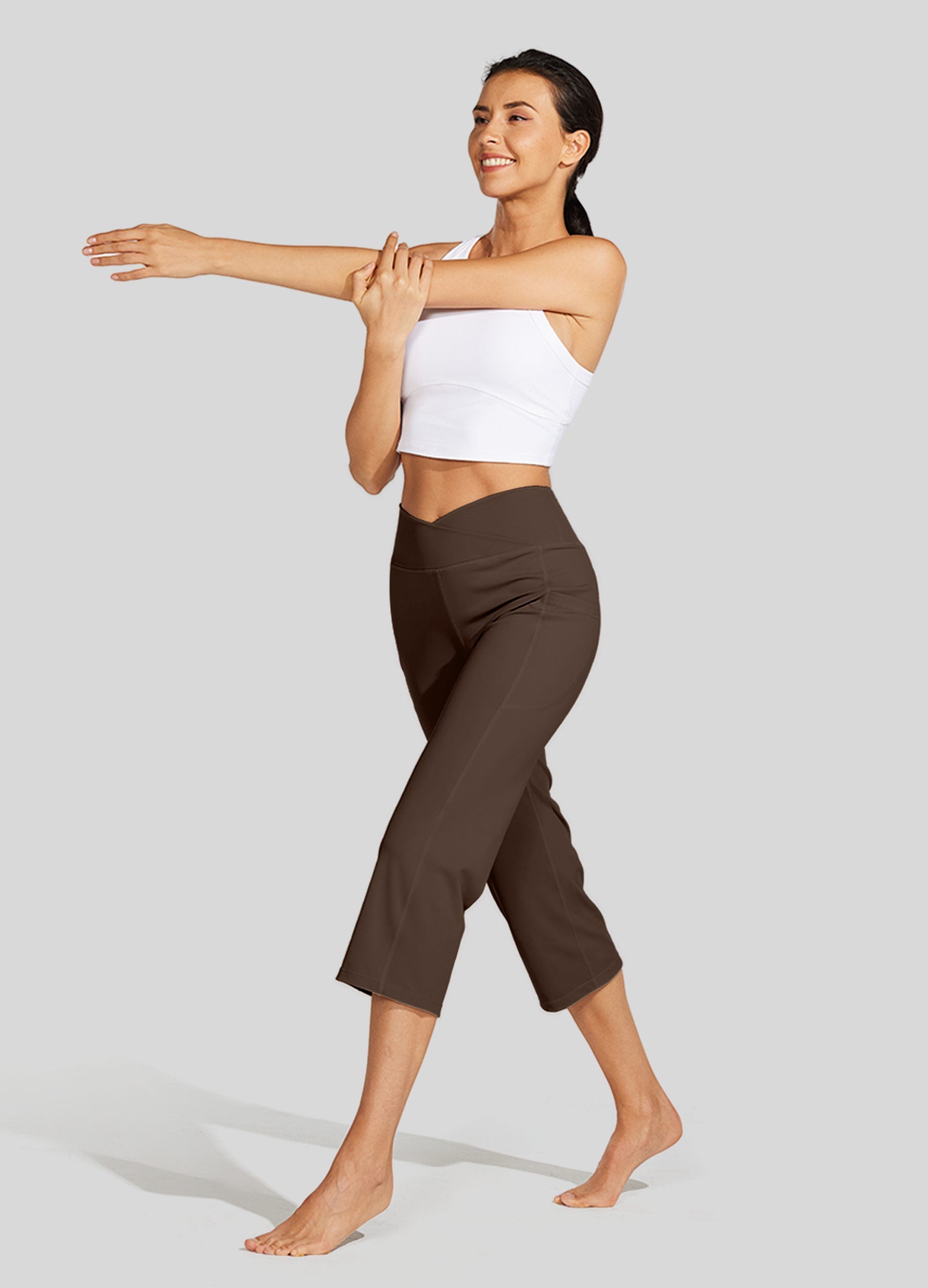 Women's Crossover Yoga Capris