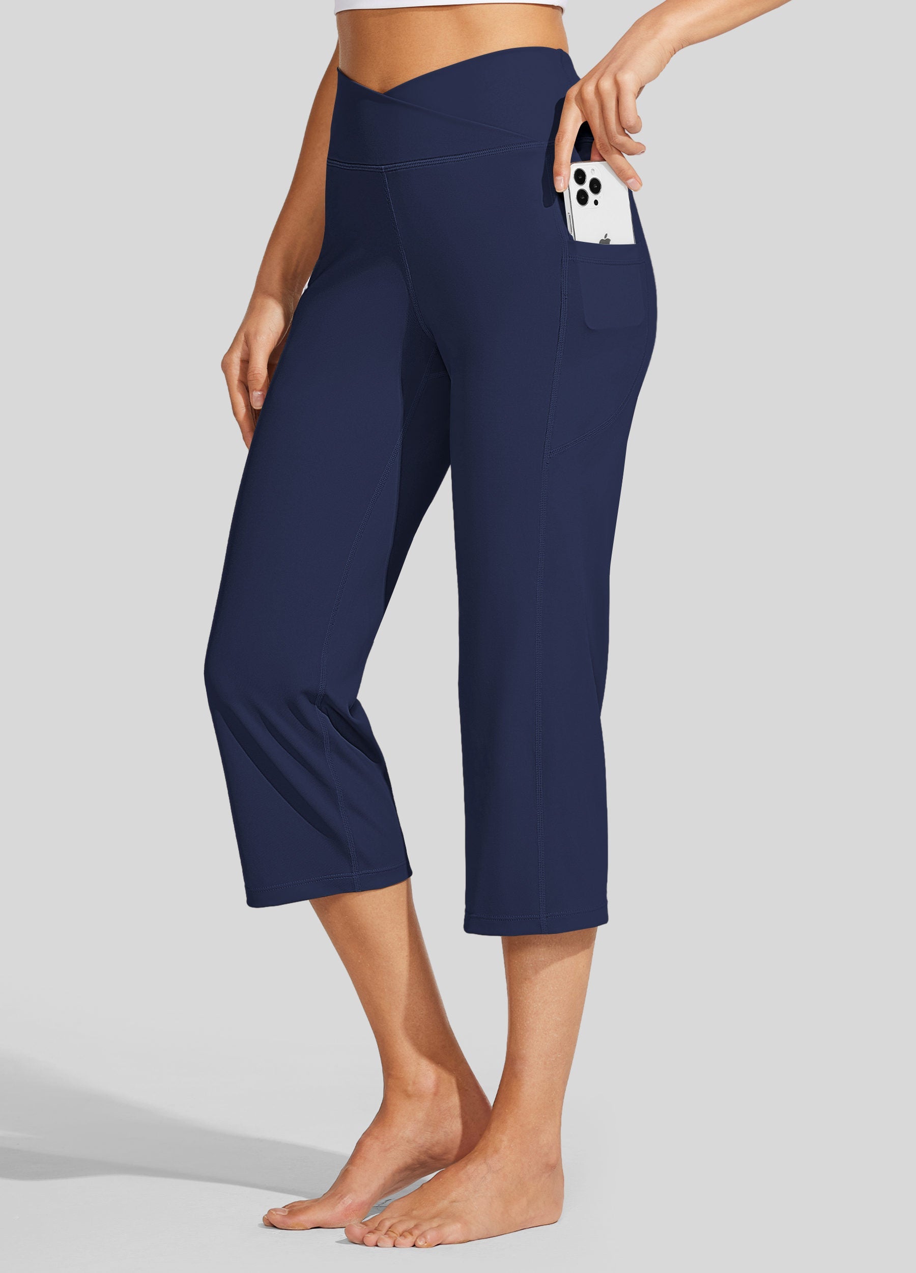 Women's Crossover Yoga Capris