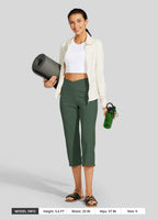Women's Crossover Yoga Capris